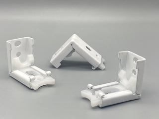 Angle Bracket for Open Cassette 20mm Size Roman Headrail - Tension Angle  Metal Brackets - Pack of 100 - www.mydecorstore.co.uk