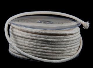 Piping Cords - Off White -  Soft White Cotton Cords - 50mtr Spools - www.mydecorstore.co.uk