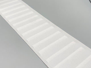 Pinch Pleat Curtain Header Tape 10cm (4") Wide - White - 100% Polyester - 100 Yards / Curtain - www.mydecorstore.co.uk