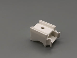 Plastic Wall & Ceiling Mount Bracket with for Aluminium Baton Roman Systems - 35mm Extension - Pack of 100 - www.mydecorstore.co.uk
