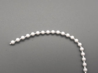 No.6 Plastic Chain - 3.2mm Ball Diameter - 2,000 meters - www.mydecorstore.co.uk