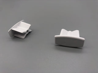 Roller Bottom Bar Plastic End Cap - £0.03 - www.mydecorstore.co.uk