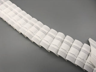 Pencil Pleat Curtain Header Tape 4cm (1.6") Wide - White - 100% Polyester - 100 Yards / Curtain Heading Tape - www.mydecorstore.co.uk