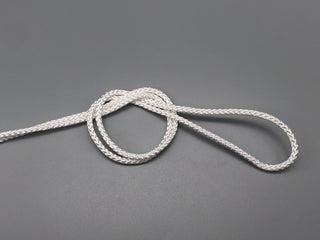 3mm Non-Stretched White Cord for Curtains - 8ply - 5,000mtr - www.mydecorstore.co.uk