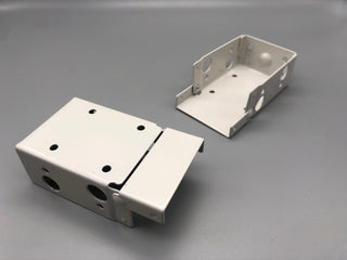 Universal 50mm Venetian Blinds Metal Brackets - Different Colour Options - Headrail 38x57mm - Pack of 50 - www.mydecorstore.co.uk