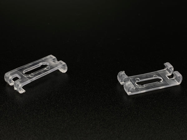 Slat Clip for 25mm Wood Venetian Blinds - Clear - Pack of 250 - www.mydecorstore.co.uk