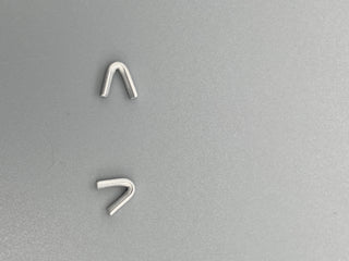 V-Shape Metal Clip - Ladder String Clip - Pack of 5,000