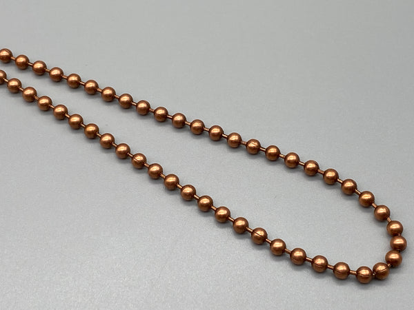 No.10 Coppered Metal Chain for Roller, Roman, Vertical Blinds - 50mtr