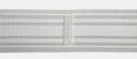 Multifunction Curtains Heading Tape Pencil Pleated Tape Rod (3") 75mm,Header Tape - 50mtr