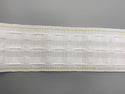 Pencil Pleat Curtain Header Tape 7.5cm (3") Wide - Gold Guide Line - Lapped in Box - 500mtr