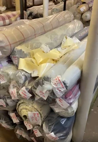 Blinds & Curtains Fabrics Clearance Mix lot - Total 500 Rolls