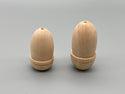 Chestnut Natural Wooden Cord Acorn - Chestnut - Cord Pull Venetian, Wooden and Roman Blinds - Three Sizes - Pack of 100