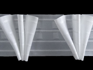 Triple Pleat Curtain Tapes - White - 80mm Wide - 50mtr - www.mydecorstore.co.uk