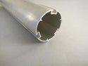 45mm Slotted Aluminium Tube for Roller Blinds System - £3.75 / meter - Pack of 58meters - www.mydecorstore.co.uk