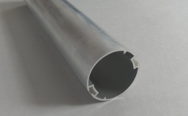 38mm Double Slotted Aluminium Tube for Roller Blinds System - £1.90 per meter - Pack of 58meters - www.mydecorstore.co.uk