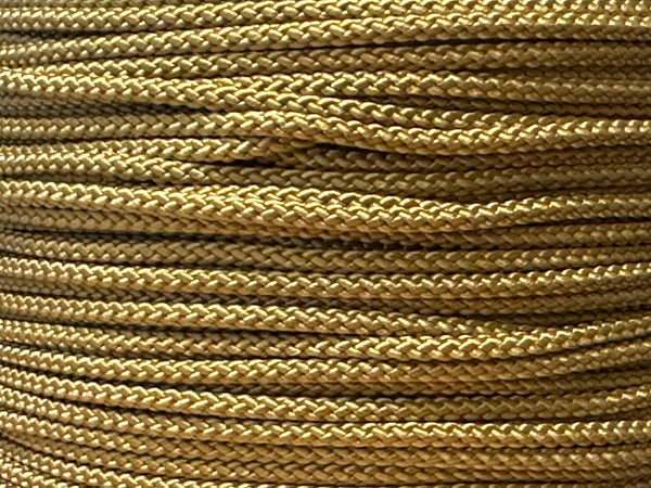 3.0mm Non stretch Caramel Gold Cord for Curtain - Premium 8ply