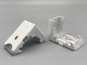 Angle Bracket for Open Cassette Roman Blinds - Tension Angle - Metal Brackets - Pack of 100 - www.mydecorstore.co.uk