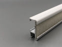 Aluminium Roman Blinds Baton Headrail with Velcro - White Powder Coated from £2.5/meter - www.mydecorstore.co.uk