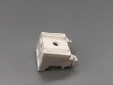 Plastic Wall & Ceiling Mount Bracket with for Aluminium Baton Roman Systems - 35mm Extension - Pack of 100 - www.mydecorstore.co.uk