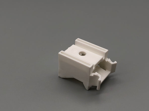 Plastic Wall & Ceiling Mount Bracket with for Aluminium Baton Roman Systems - Pack of 100 - www.mydecorstore.co.uk