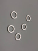 Roman Blinds White Plastic Ring - ID 9mm - Pack of 10,000 - www.mydecorstore.co.uk