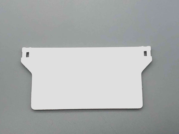 89mm Vertical Blinds Slat Weights - White Plastic Bottom Weight for Vertical Blinds - From £0.041 - www.mydecorstore.co.uk