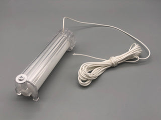 Roman Blind Spool & Drum with Cord for 5mm Squared Rod - With 3mtr White Cord - From £0.65 - www.mydecorstore.co.uk