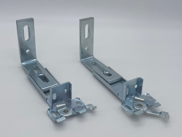 Extended Swivel Angle Bracket For 25mm Metal Venetian Blinds Wall and Ceiling Swivel Lock - Steel Zinc Standard Size - Pack of 50 - www.mydecorstore.co.uk