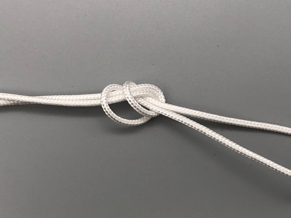 3.0mm Non stretch White Cord for Curtain - Premium 8ply Cord - 250