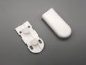 Child Safety Cord/Chain Holding Device for Roller, Vertical and Roman Blinds - White - www.mydecorstore.co.uk