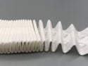 Pencil Pleat Curtain Header Tape 3cm (1.2") Wide - White - 100% Polyester - 100 Yards / Curtain Heading Tape - www.mydecorstore.co.uk
