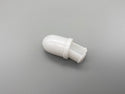 Plastic Cord Connector 2 piece connector  - White Acorn - Cord Light pull for Metal Venetian and Wooden Blinds - Pack 500 - www.mydecorstore.co.uk