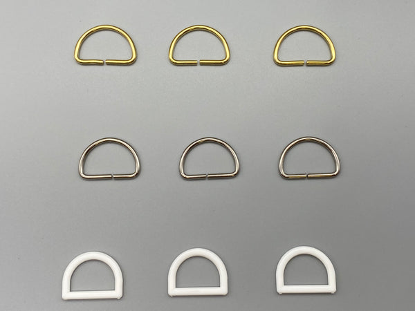 Curtain D-Rings - Different Sizes - Pack of 500 - www.mydecorstore.co.uk