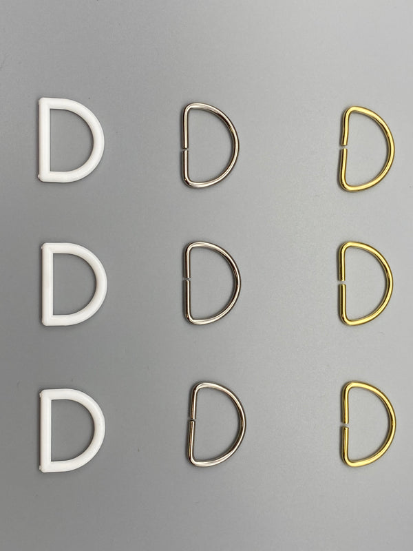 Curtain D-Rings - Different Sizes - Pack of 500 - www.mydecorstore.co.uk