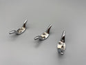 Mini Metal Cleats for Blinds and Curtain Cords - Chrome - Safety Tensioning Cleat 50mm - Pack of 10 - www.mydecorstore.co.uk