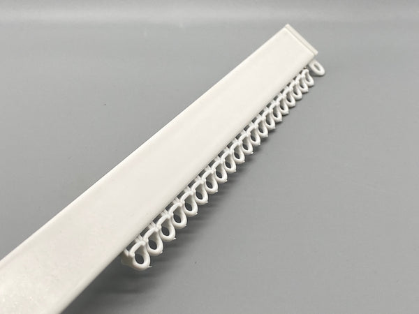 Curtain System Track / Aluminium Curtain Track for contracts / White for Projects & Hotels - www.mydecorstore.co.uk