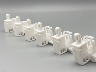 Linked Carrier Trucks for J Hook Type with 78mm Spacers - 1,000 Trucks (LEFT / RIGHT) - www.mydecorstore.co.uk