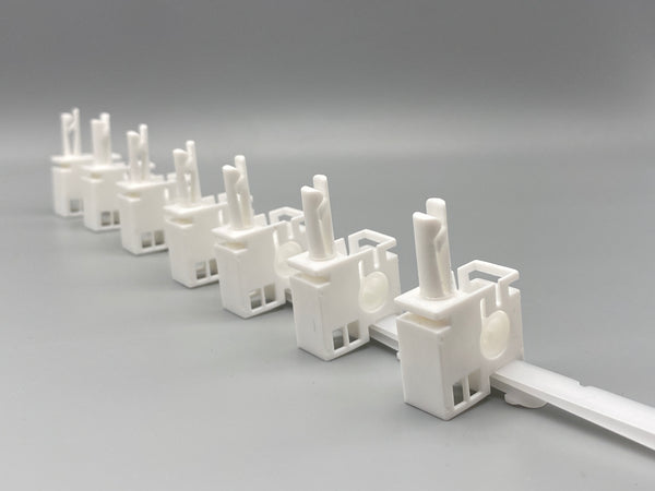 Linked Carrier Trucks for H Hook Type with 78mm Spacers - 1,000 Trucks (LEFT / RIGHT) - www.mydecorstore.co.uk