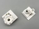 Sidewinder & End Unit (Left / Right) - White - Pack of 100 - www.mydecorstore.co.uk