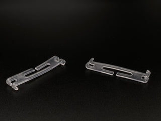 Slat Clip for 50mm Wood Venetian Blinds - Clear - Pack of 250 - www.mydecorstore.co.uk