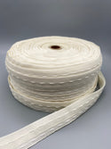 Pencil Pleat Curtain Header Tape 25mm (1") Wide - Cream - 100% Polyester - 250 Meters / Curtain Heading Tape - www.mydecorstore.co.uk
