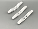 White Cord Cleat for Blinds and Curtain Cords - Safety Tensioning Cleat - Pack of 100 - www.mydecorstore.co.uk