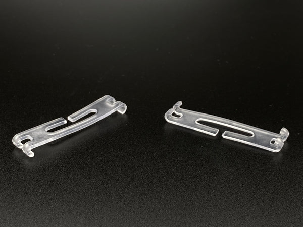 Slat Clip for 63mm Slats Wood Venetian Blinds - Clear - Pack of 250 - www.mydecorstore.co.uk