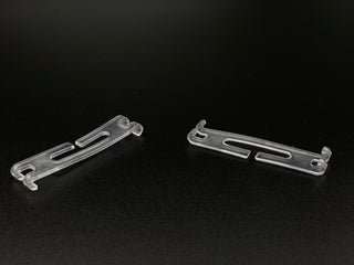 Slat Clip for 50mm Wood Venetian Blinds - Clear - Pack of 250 - www.mydecorstore.co.uk