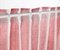 Loop Curtain Tape with Loops for Pole/Rods - Translucent - 100mm Wide - 50mtr - www.mydecorstore.co.uk