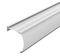 Touch Roller Blinds Complete System - Aluminium Fascia Cassette - White - www.mydecorstore.co.uk