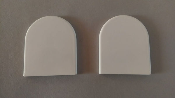 Plastic Bracket Covers for 38mm & 45mm Roller Mechanism - Pack of 10 - www.mydecorstore.co.uk