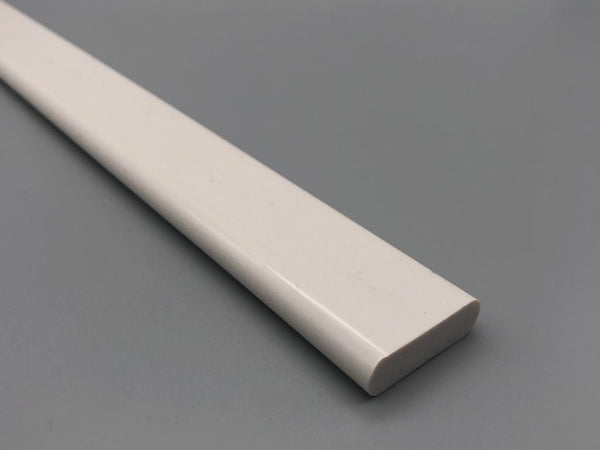 Solid Plastic Bottom Bar for Roller Roman and Panel blinds - Heavy - Pack of 100meters - www.mydecorstore.co.uk
