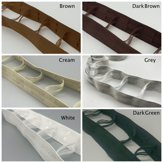 Ladder tape for 50mm wood and metal venetian blinds - Different Colour Options - 50 meters - www.mydecorstore.co.uk