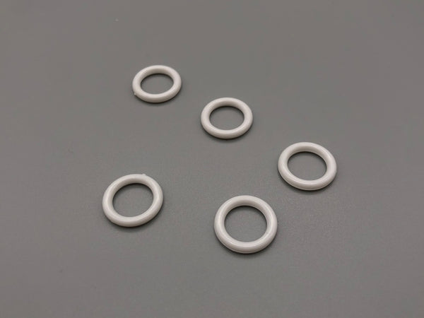 Curtain Plastic Rings - Different Sizes - White Plastic - Pack of 1,000 - www.mydecorstore.co.uk